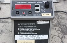 Controls & Instrumentation Calibration